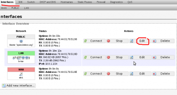 wireless 3. edit interface